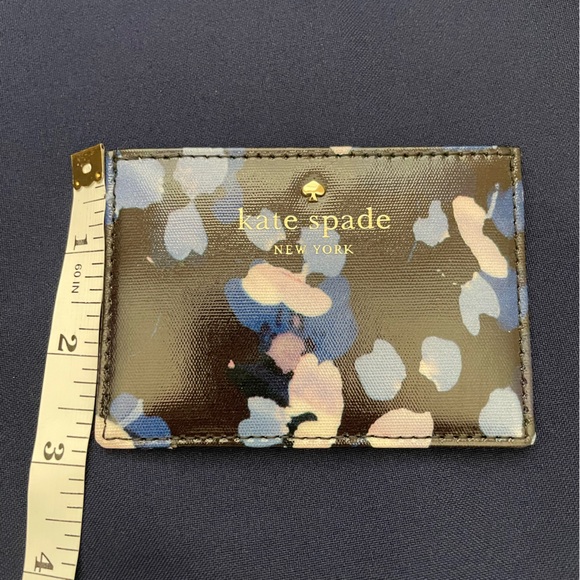 ⭐️NEW Kate Spade Black and Blue Card Holder - Picture 6 of 6